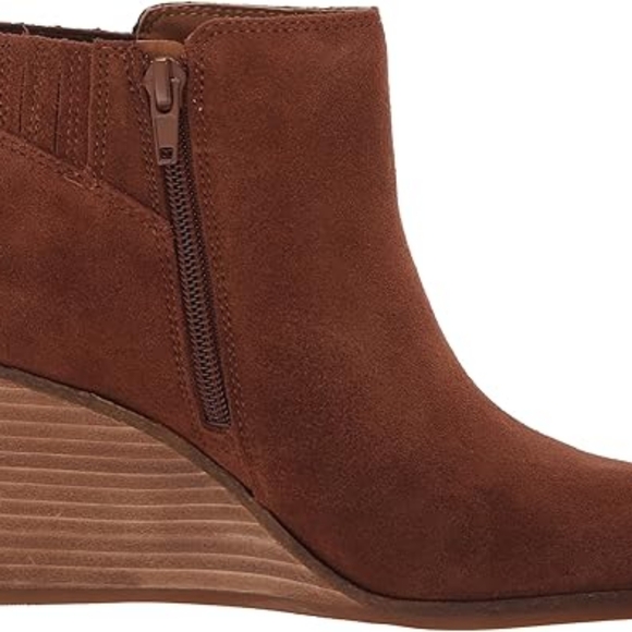 Zorla Wedge Brown Ankle Boot - Picture 2 of 5
